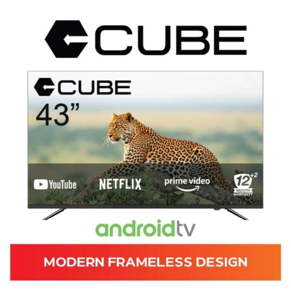 CUBE 43" Smart Android TV