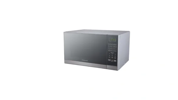 Hisense 36Ltrs Microwave: H36MOMMI model, 1000W, digital control, with grill function, stainless steel interior, for versatile cooking, available at Tael Appliances.