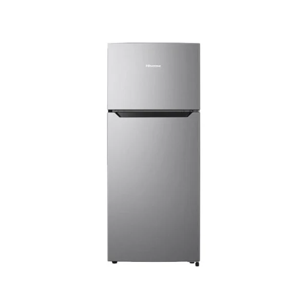 Hisense Fridge 207Ltrs: RD27DR4SA model, double door, 207Ltrs capacity, A+ energy, low frost, silver finish for efficient food storage, available at Tael Appliances.