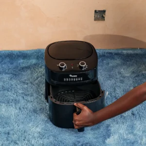 Ramtons 6Ltrs Air Fryer Oil Free: Manual controls, 1800W, model RM/758, for healthy, large-capacity cooking, available at Tael Appliances.