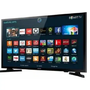 Samsung Smart HD TV 32 Inch black: UA32T5300AU model, HD Ready LED, Tizen OS, HDR, Netflix, YouTube, Inbuilt DVB-T2 decoder, Wi-Fi, available at Tael Appliances.