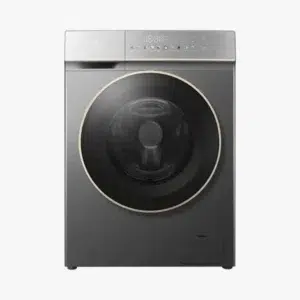 TCL Washing Machine 10kg dark grey: C7110FLG model, front load, DD Inverter Motor, 1200 RPM, Steam Wash, Air Wash, Honeycomb Drum, Stains Removal, Child Lock, 5-star energy rated, available at Tael Appliances.
