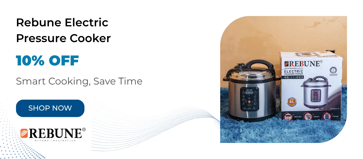 Kroos 8888 Electric Pressure Cooker, 8-liter capacity, silver and black, for fast and efficient cooking.
