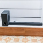 Vision Plus 240W 2.1 channel soundbar with separate subwoofer in black at Tael Appliances.
